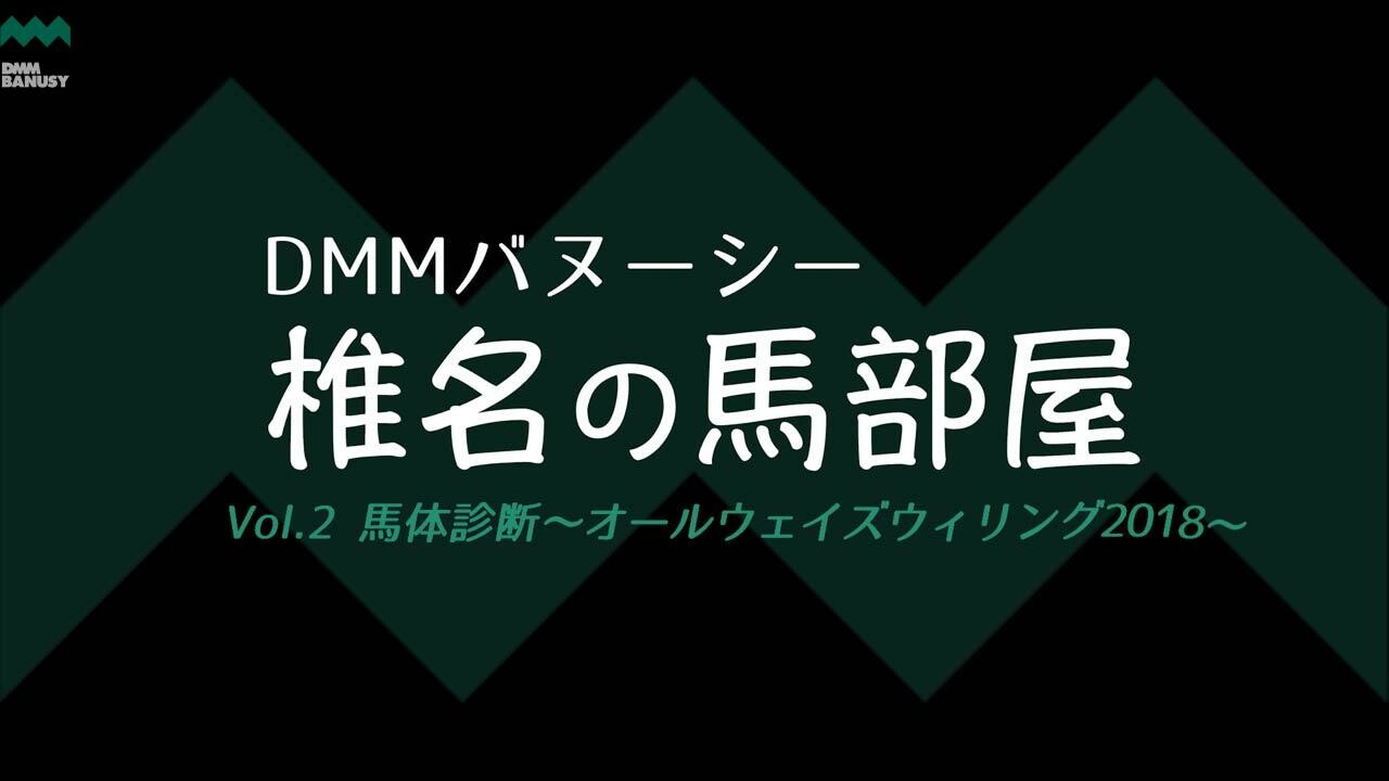 レアンカルナシオン 馬体診断 オールウェイズウィリング2018