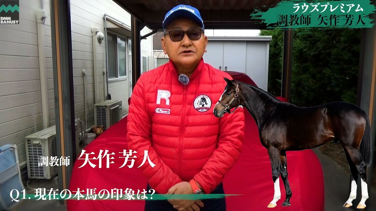 ラヴズプレミアム 矢作芳人調教師インタビュー